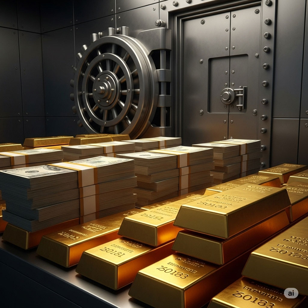 bargeld goldreserven